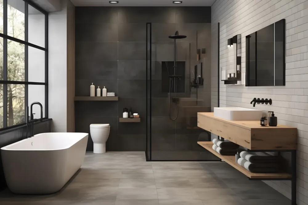 Douche italienne près de Jonage